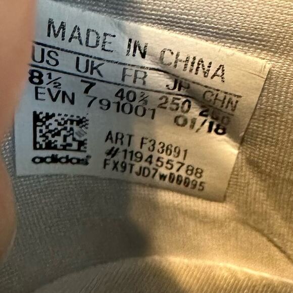 Adidas Pure Boost XG Gray Knit Running Shoes Size 8.5 - Picture 9 of 9